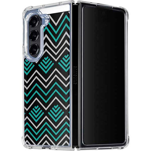 Techno Chevron Galaxy Z Fold5 5G Clear Case
